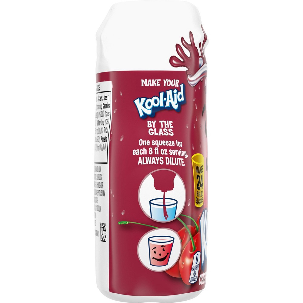 slide 7 of 10, Kool-Aid Cherry Liquid Water Enhancer - 1.62 fl oz Bottle, 1.62 fl oz