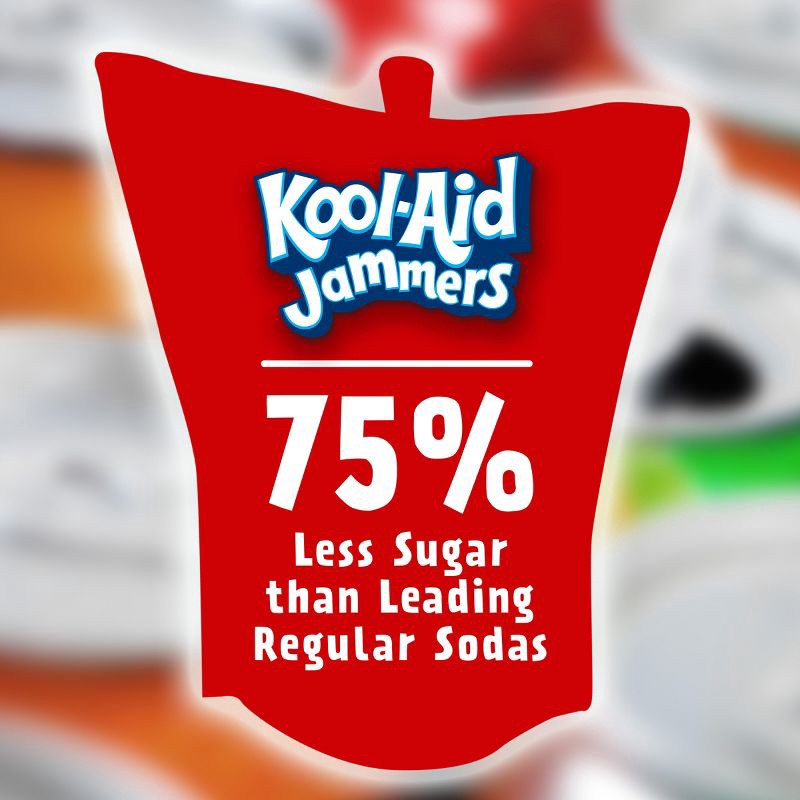 slide 2 of 12, Kool-Aid Jammers Cherry Juice Drinks - 10pk/6 fl oz Pouches, 10 ct; 6 fl oz