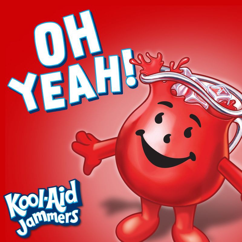 slide 6 of 12, Kool-Aid Jammers Cherry Juice Drinks - 10pk/6 fl oz Pouches, 10 ct; 6 fl oz