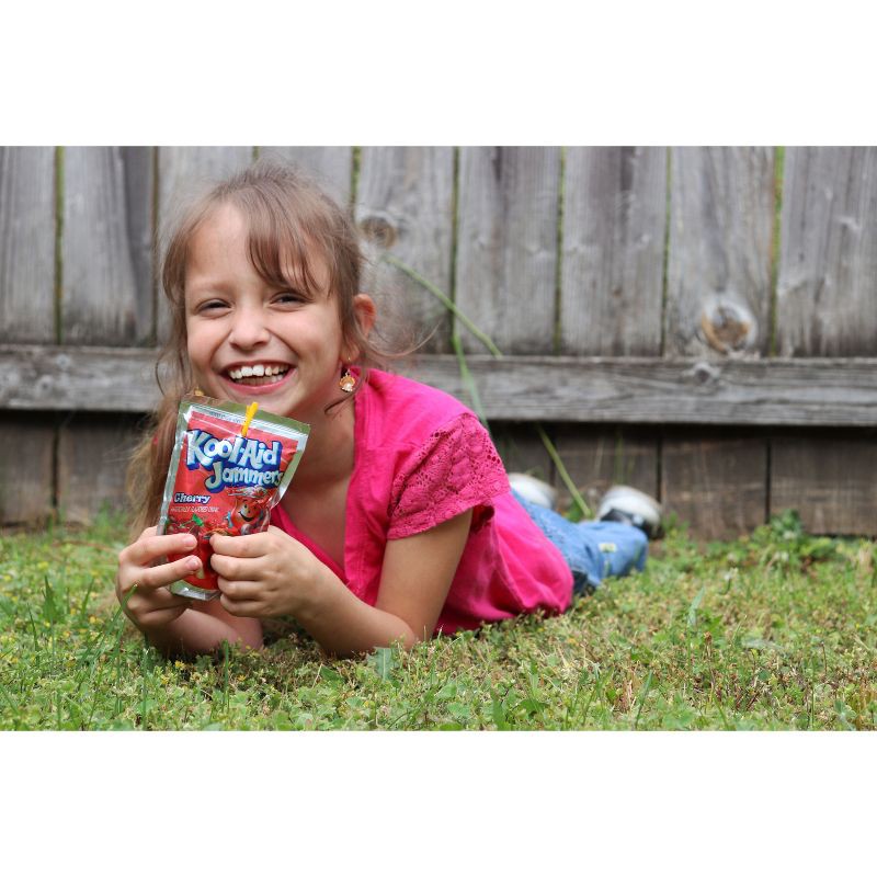 slide 8 of 12, Kool-Aid Jammers Cherry Juice Drinks - 10pk/6 fl oz Pouches, 10 ct; 6 fl oz