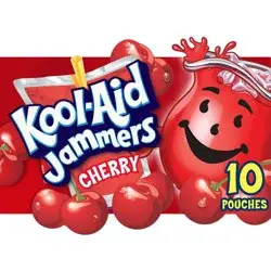 Kool-Aid Jammers Cherry Juice Drinks - 10pk/6 fl oz Pouches