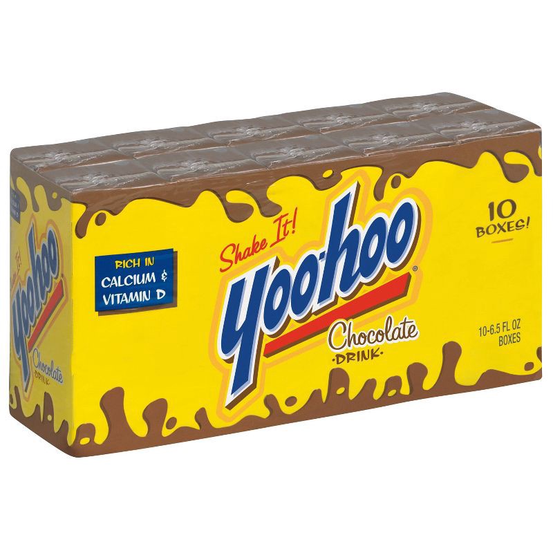 slide 4 of 6, Mott's Yoo-hoo Chocolate Drink - 10pk/6.5 fl oz Boxes, 10 ct, 6.5 fl oz