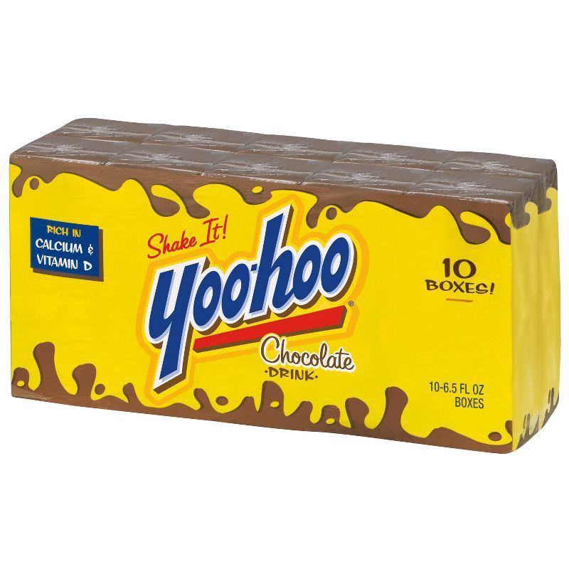 slide 5 of 6, Mott's Yoo-hoo Chocolate Drink - 10pk/6.5 fl oz Boxes, 10 ct, 6.5 fl oz