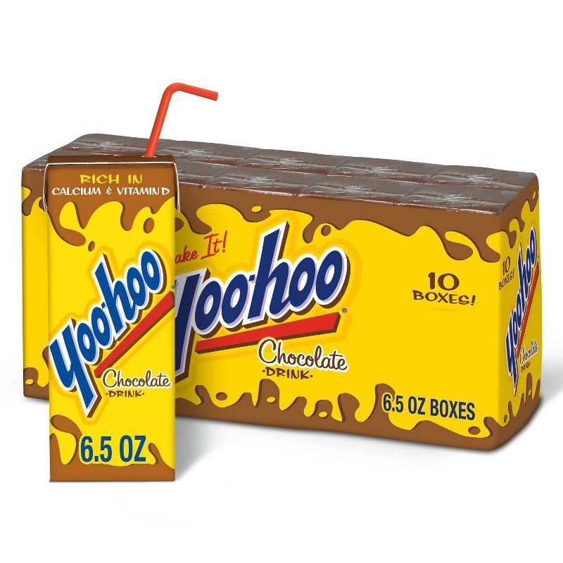 slide 1 of 6, Mott's Yoo-hoo Chocolate Drink - 10pk/6.5 fl oz Boxes, 10 ct, 6.5 fl oz