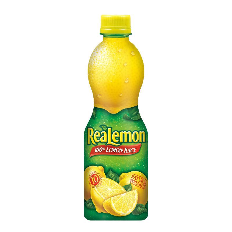 slide 2 of 6, ReaLemon 100% Lemon Juice - 15 fl oz Bottle, 15 fl oz