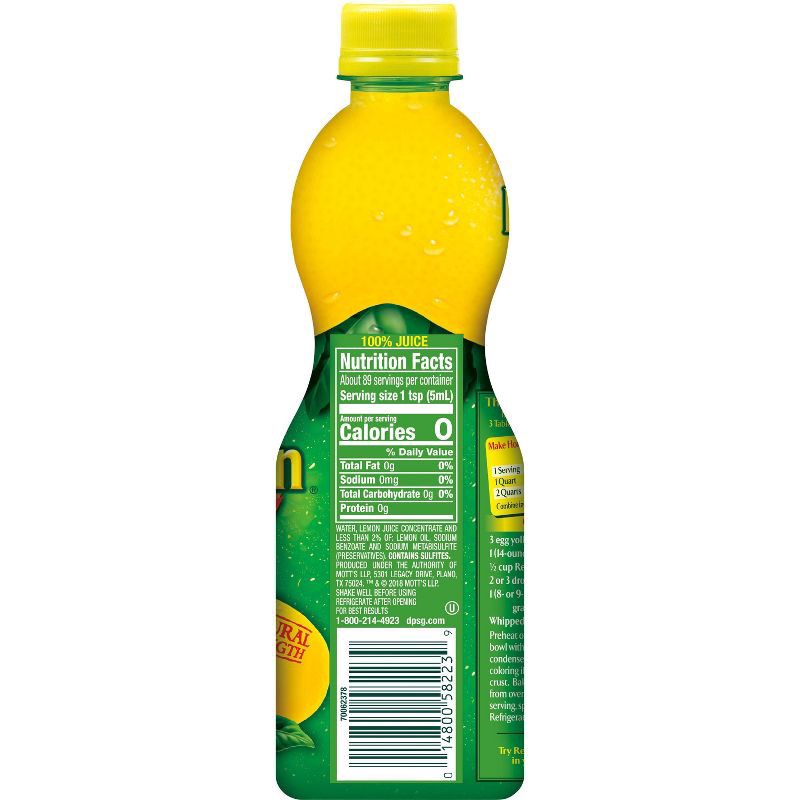 slide 4 of 6, ReaLemon 100% Lemon Juice - 15 fl oz Bottle, 15 fl oz