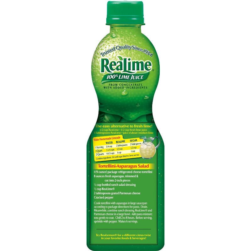 slide 6 of 6, ReaLime 100% Lime Juice - 15 fl oz Bottle, 15 fl oz