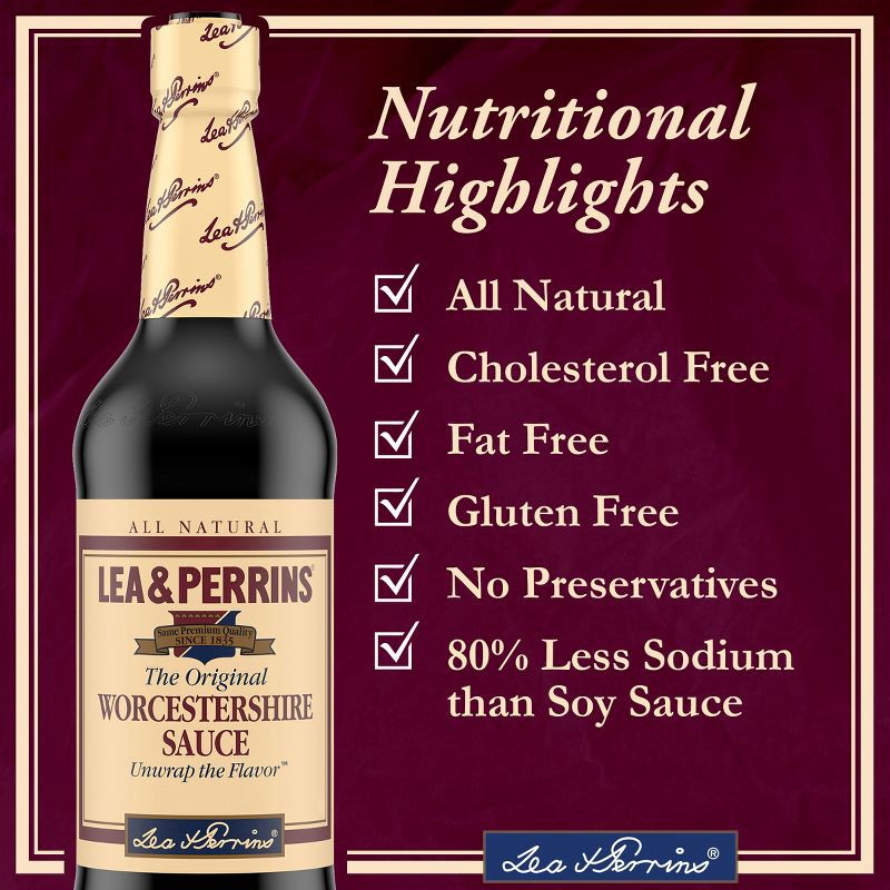 slide 7 of 11, Lea & Perrins Original Worcestershire Sauce - 15fl oz, 15 fl oz
