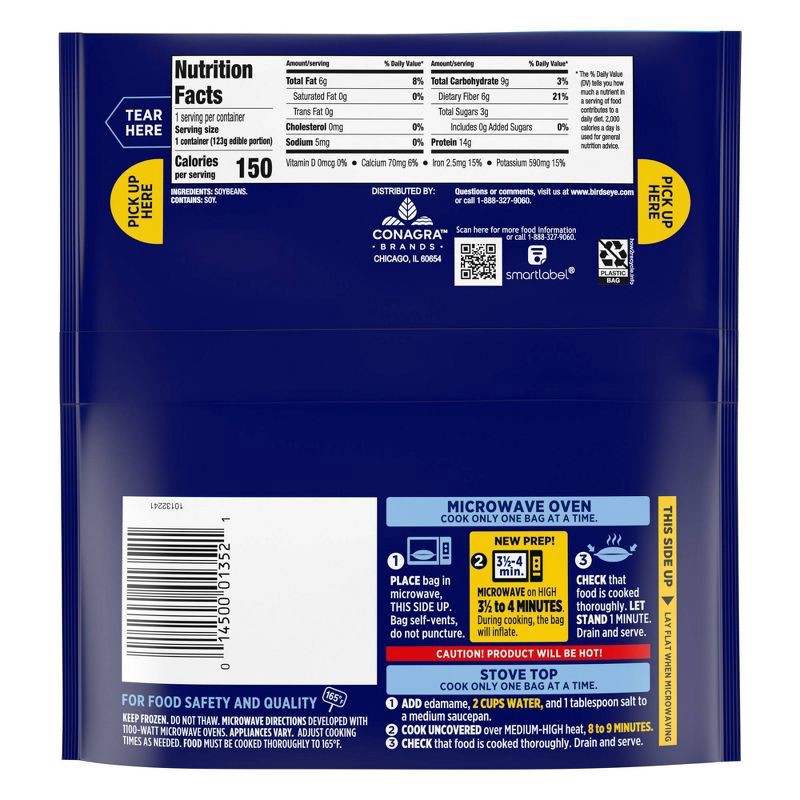 slide 8 of 8, Birds Eye Steamfresh Frozen Edamame Pods Frozen Vegetables - 10oz, 10 oz