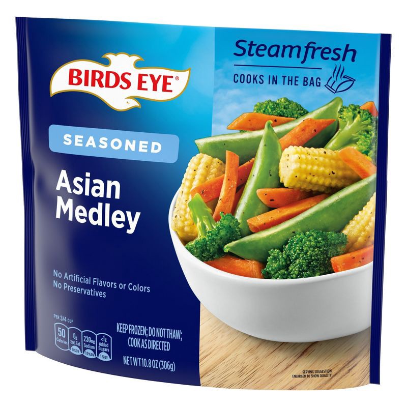 slide 2 of 9, Birds Eye Steamfresh Asian Medley Frozen Vegetables - 10.8oz, 10.8 oz