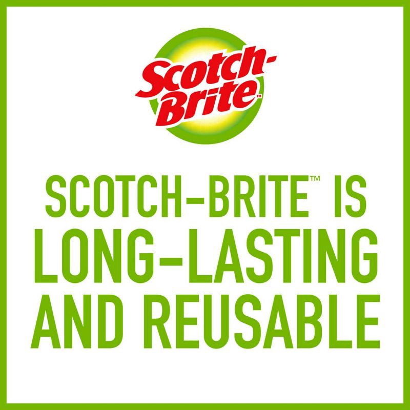 slide 3 of 7, Scotch-Brite Glass & Bottle Brush, 1 ct