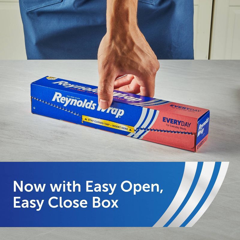 slide 3 of 8, Reynolds Wrap Standard Aluminum Foil - 200 sq ft, 200 sq ft