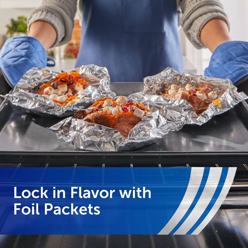 slide 6 of 8, Reynolds Wrap Standard Aluminum Foil - 200 sq ft, 200 sq ft