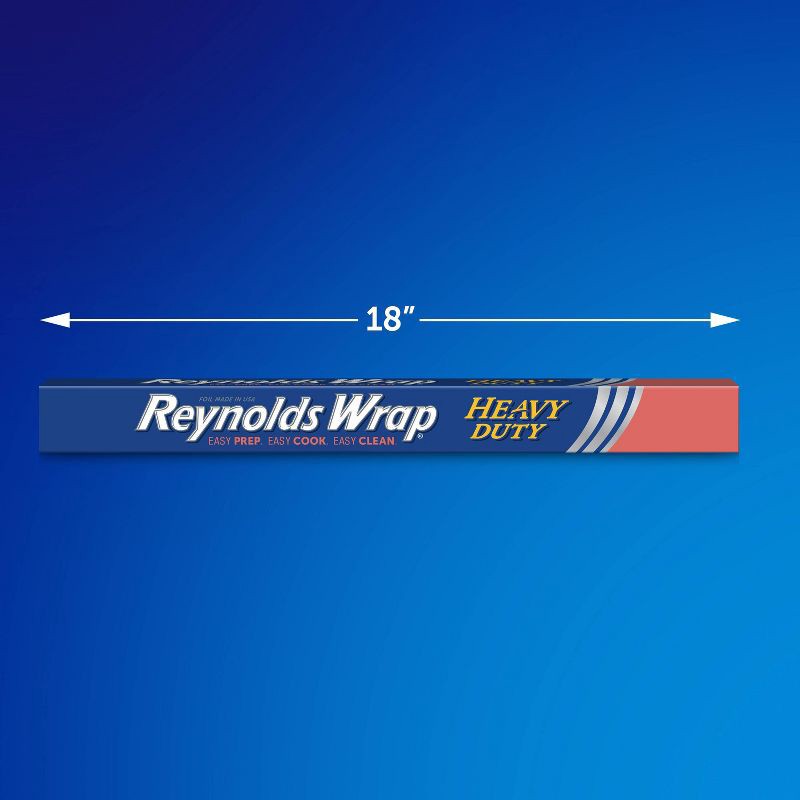 slide 2 of 10, Reynolds Wrap Heavy Duty Wide Aluminum Foil - 75 sq ft, 75 sq ft