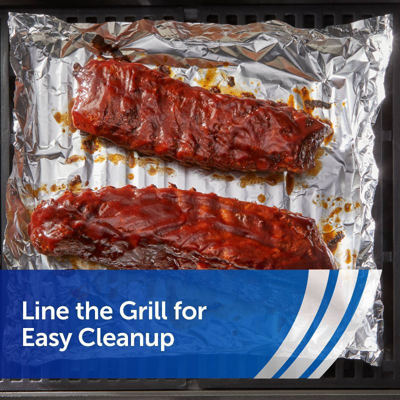 slide 5 of 10, Reynolds Wrap Heavy Duty Wide Aluminum Foil - 75 sq ft, 75 sq ft