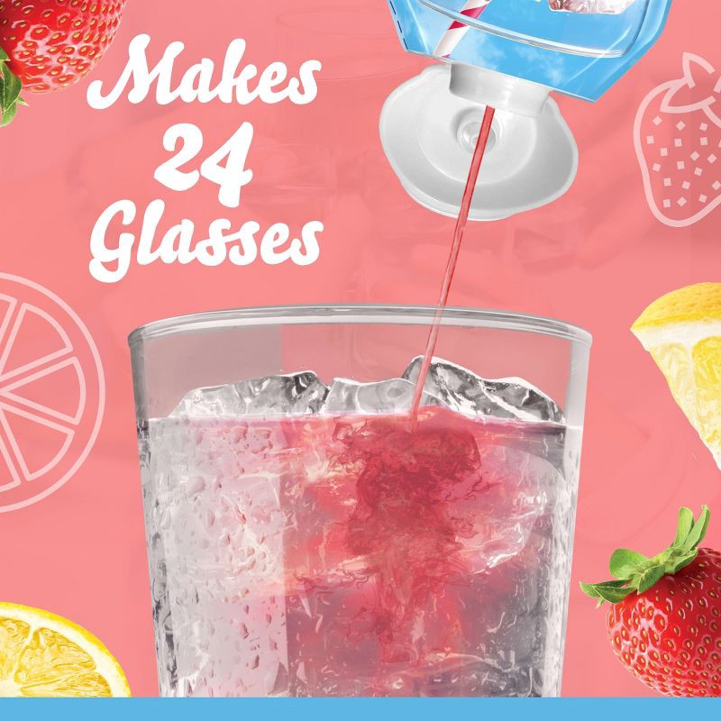 slide 4 of 8, Crystal Light Liquid Strawberry Lemonade Drink Mix - 1.62 fl oz Bottle, 1.62 fl oz
