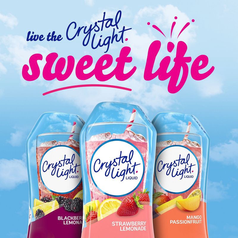 slide 7 of 8, Crystal Light Liquid Strawberry Lemonade Drink Mix - 1.62 fl oz Bottle, 1.62 fl oz