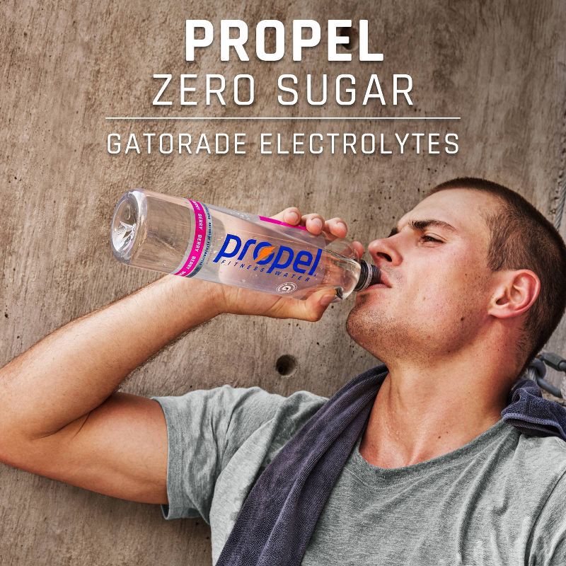 slide 9 of 11, Propel Zero Kiwi Strawberry Nutrient Enhanced Water - 6pk/16.9 fl oz Bottles, 6 ct; 16.9 fl oz