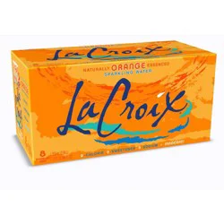 LaCroix Orange Sparkling Water - 8pk/12 fl oz Cans