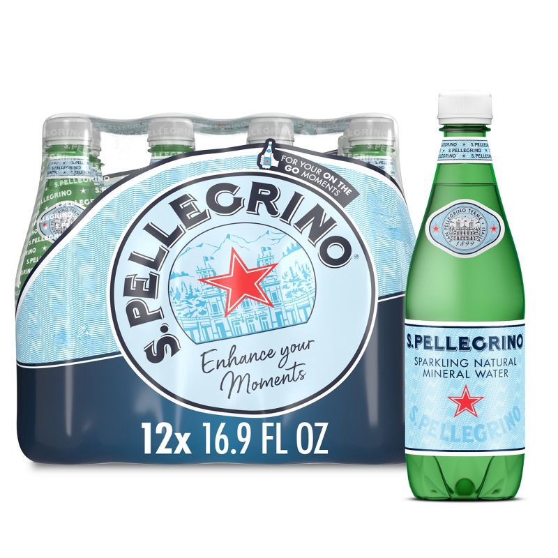 slide 7 of 7, Sanpellegrino San Pellegrino Sparkling Natural Mineral Water - 12pk/16.9 fl oz Bottles, 12 ct; 16.9 fl oz