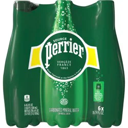 Perrier Sparkling Water - 6pk/16.9 fl oz Bottles