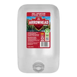 Arrowhead Brand 100% Mountain Spring Water - 2.5 gal Jug