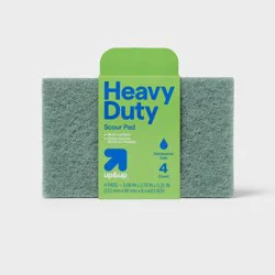Heavy Duty Scouring Pads - 4ct - up&up™