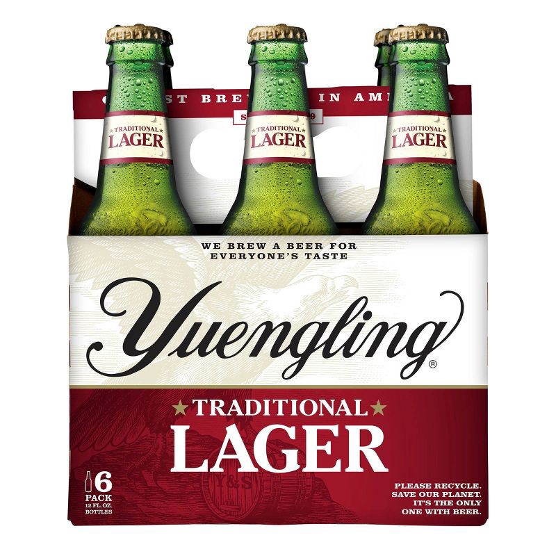 slide 2 of 3, Yuengling Traditional Lager Beer - 6pk/12 fl oz Bottles, 6 ct; 12 fl oz