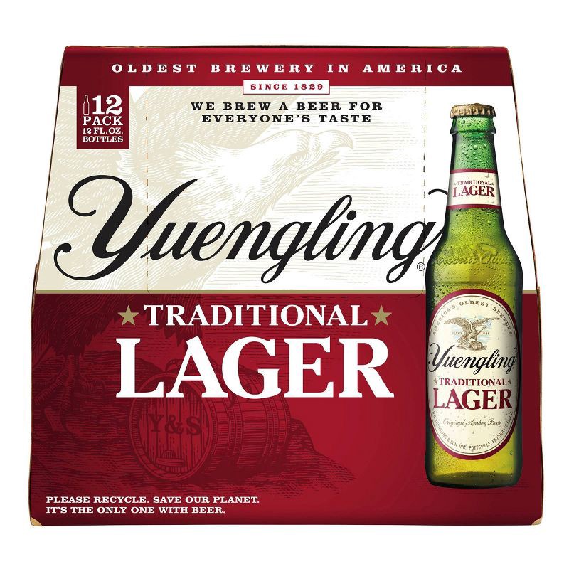 slide 2 of 4, Yuengling Traditional Lager Beer - 12pk/12 fl oz Bottles, 12 ct; 12 fl oz