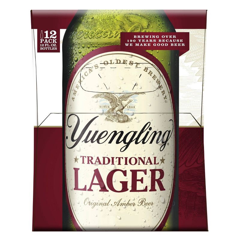 slide 3 of 4, Yuengling Traditional Lager Beer - 12pk/12 fl oz Bottles, 12 ct; 12 fl oz