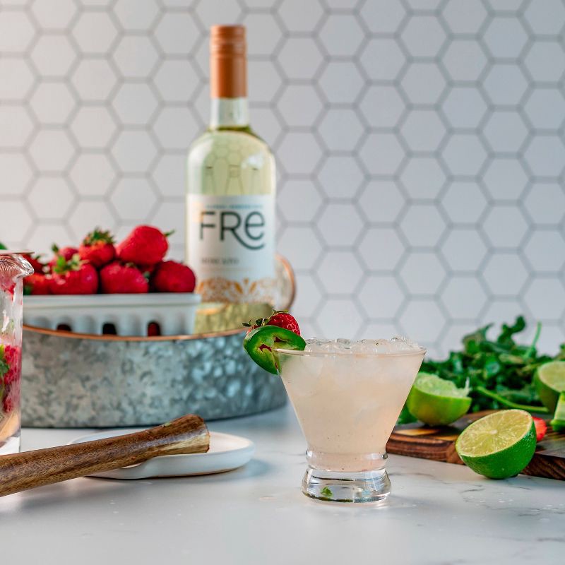 slide 4 of 6, FRE Non-Alcoholic Moscato White Wine - 750ml Bottle, 750 ml