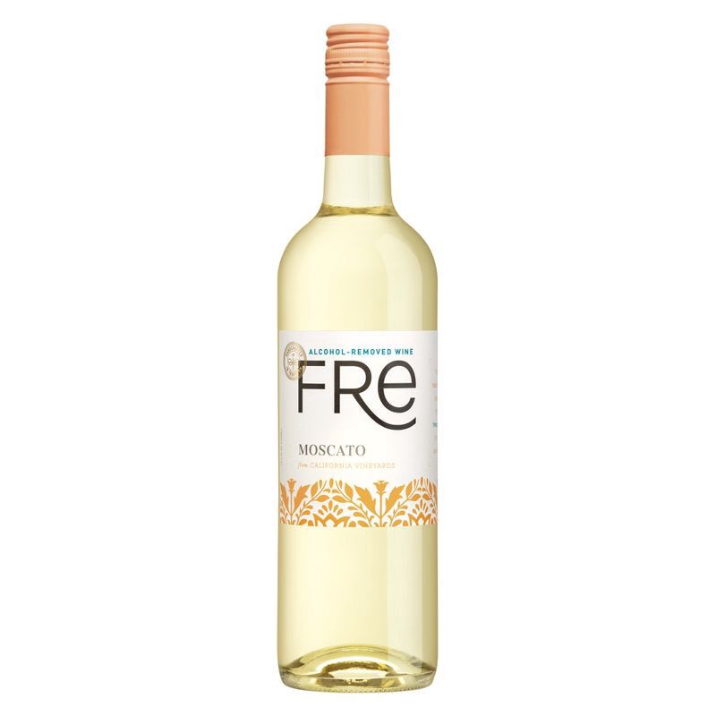 slide 1 of 6, FRE Non-Alcoholic Moscato White Wine - 750ml Bottle, 750 ml