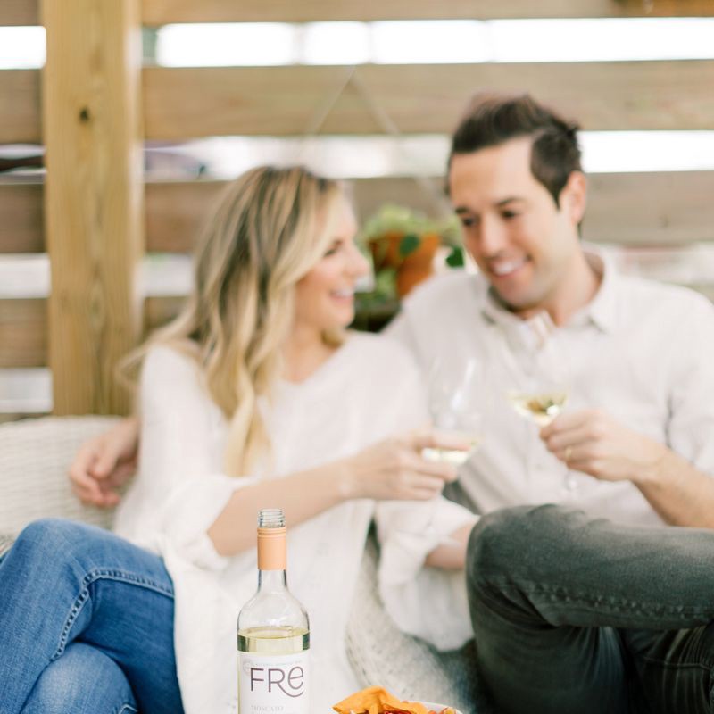 slide 5 of 6, FRE Non-Alcoholic Moscato White Wine - 750ml Bottle, 750 ml