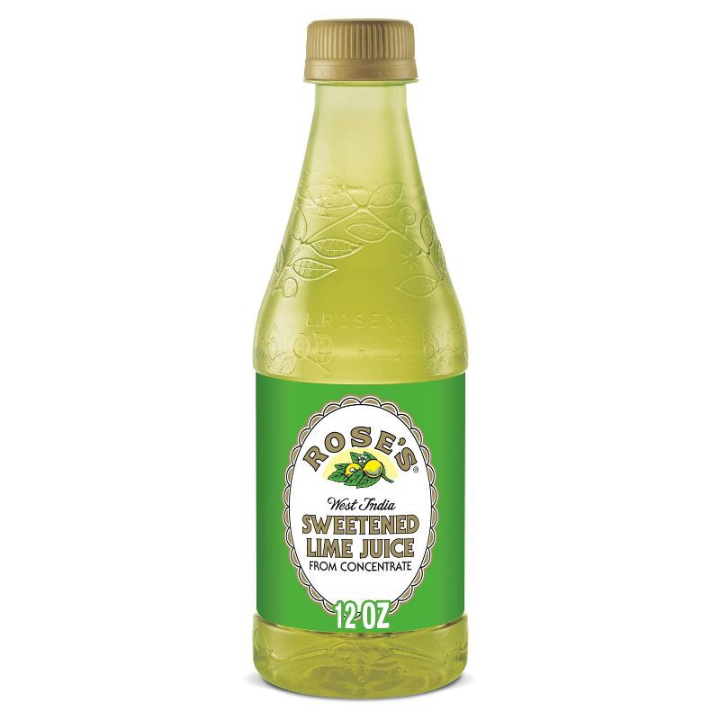 slide 1 of 5, Rose's Sweetened Lime Juice - 355ml Bottle, 355 ml