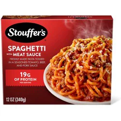 Stouffer's Spaghetti With Meat Sauce Meal Frozen Dinner - 12oz