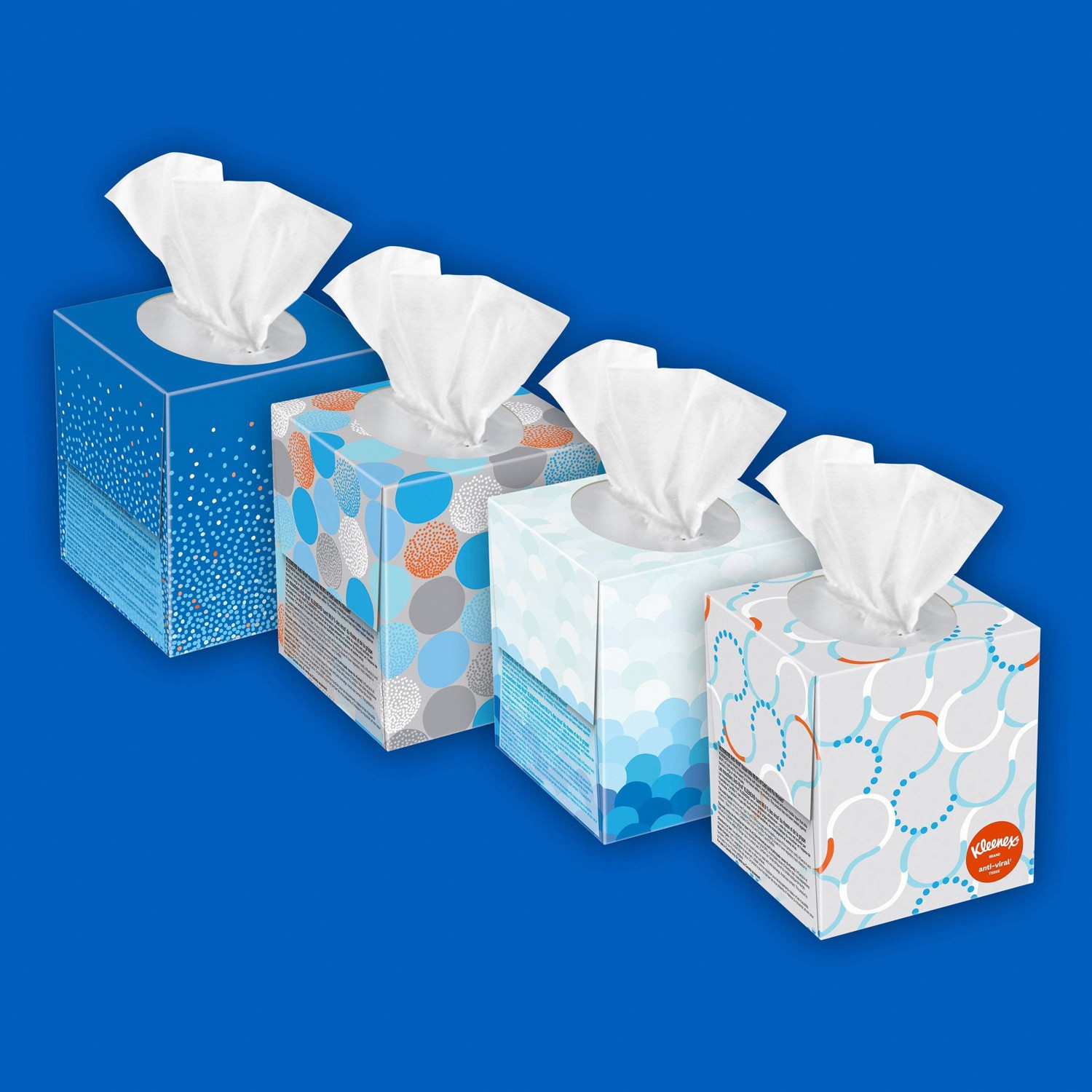 slide 6 of 10, Kleenex Anti-Viral 3-Ply Facial Tissue - 55ct, 55 ct