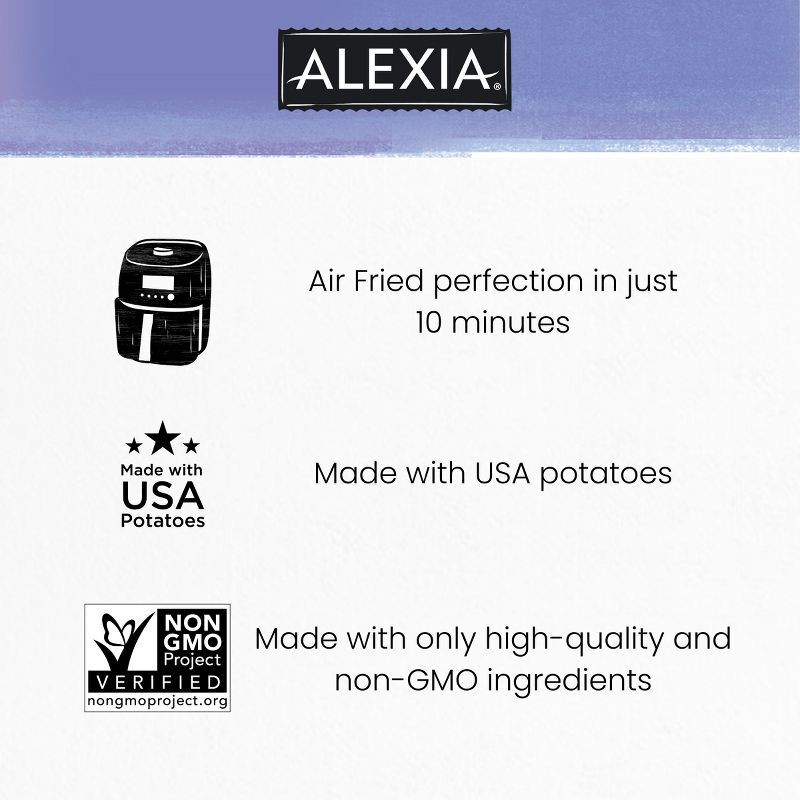slide 5 of 5, Alexia Frozen House Cut Fries - 28oz, 28 oz