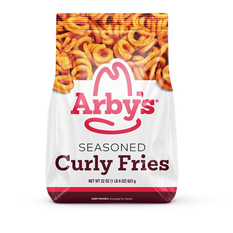 slide 3 of 5, Arby's Frozen Seasoned Curly Fries - 22oz, 22 oz