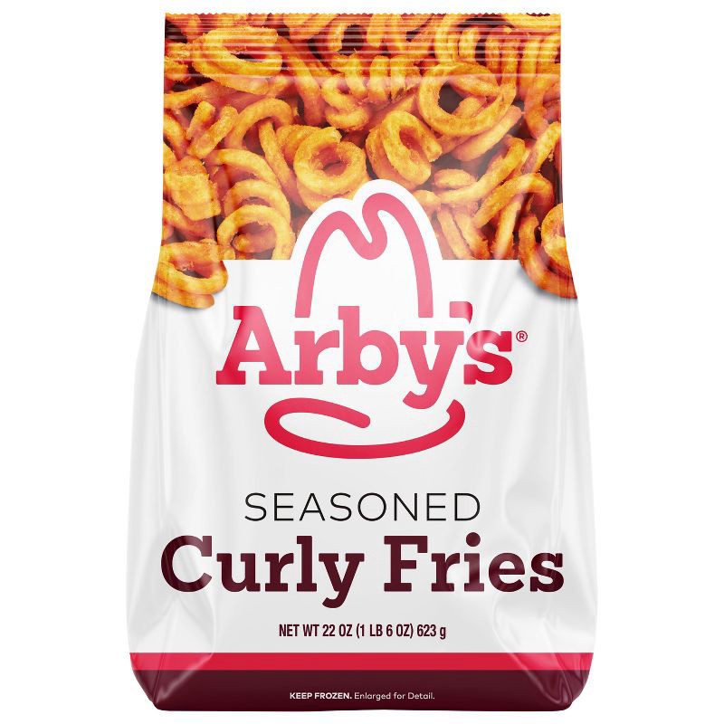 slide 1 of 5, Arby's Frozen Seasoned Curly Fries - 22oz, 22 oz