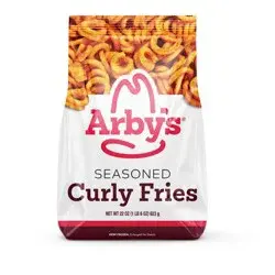 Arby's Frozen Seasoned Curly Fries - 22oz