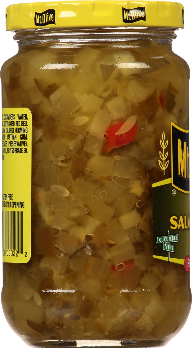 slide 8 of 14, Mt. Olive Dill Salad Cubes 12 fl oz Jar, 12 fl oz