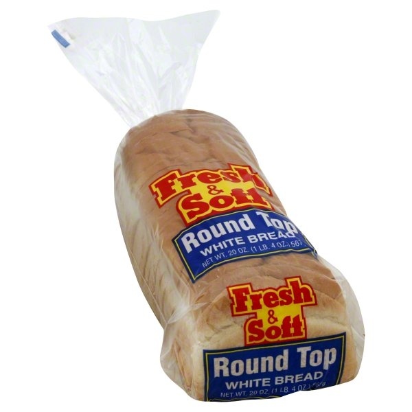 slide 1 of 1, Fresh & Soft White Round Top Bread, 20 oz