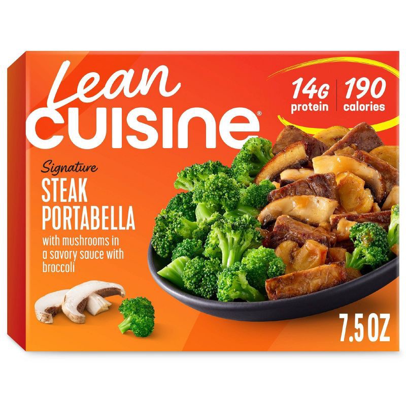 slide 1 of 8, Lean Cuisine Frozen Steak Portabella Microwave Meal - 7.5oz, 7.5 oz