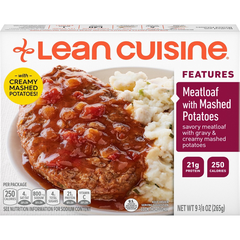 slide 2 of 10, Lean Cuisine Frozen Meatloaf - 9.375oz, 9.375 oz