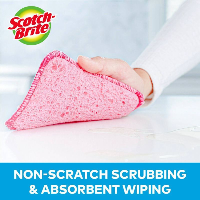 slide 4 of 10, Scotch-Brite Dobie Scrub & Wipe Cloth - 2ct, 2 ct