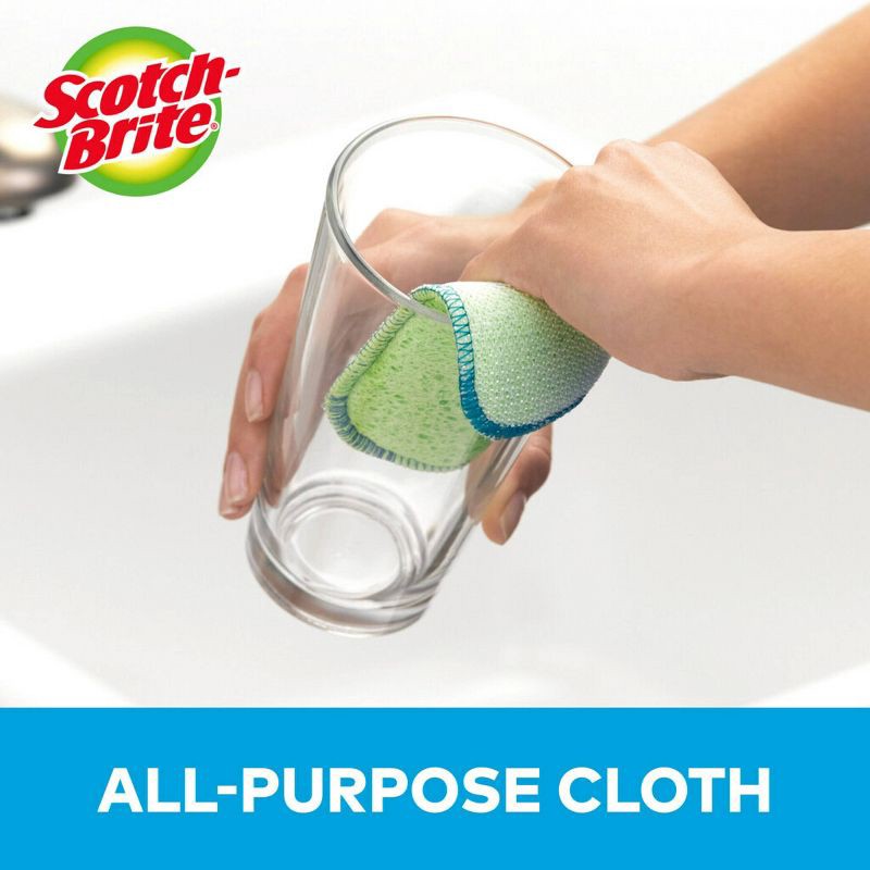 slide 5 of 10, Scotch-Brite Dobie Scrub & Wipe Cloth - 2ct, 2 ct