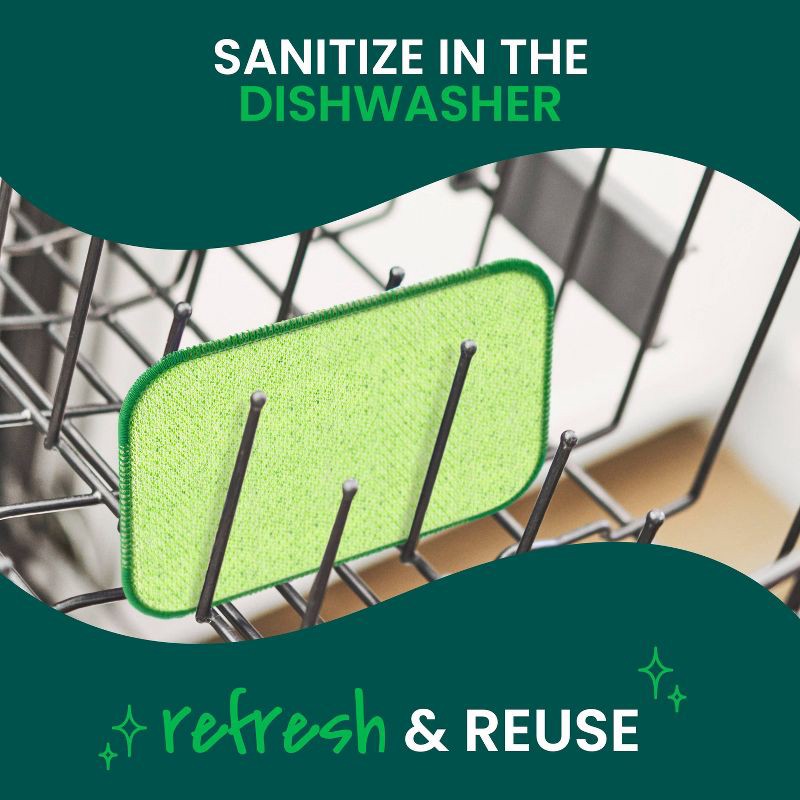 slide 7 of 15, Scotch-Brite Dobie All-Purpose Non-Scratch Scrub and Wipe Cleaning Clothes - 2ct, 2 ct