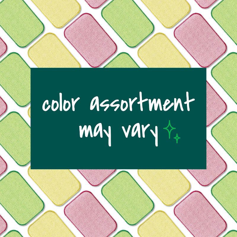 slide 9 of 15, Scotch-Brite Dobie All-Purpose Non-Scratch Scrub and Wipe Cleaning Clothes - 2ct, 2 ct