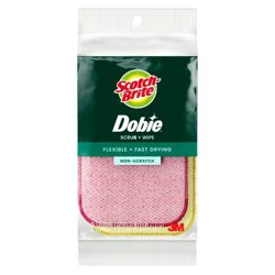 Scotch-Brite Dobie All-Purpose Non-Scratch Scrub and Wipe Cleaning Clothes - 2ct