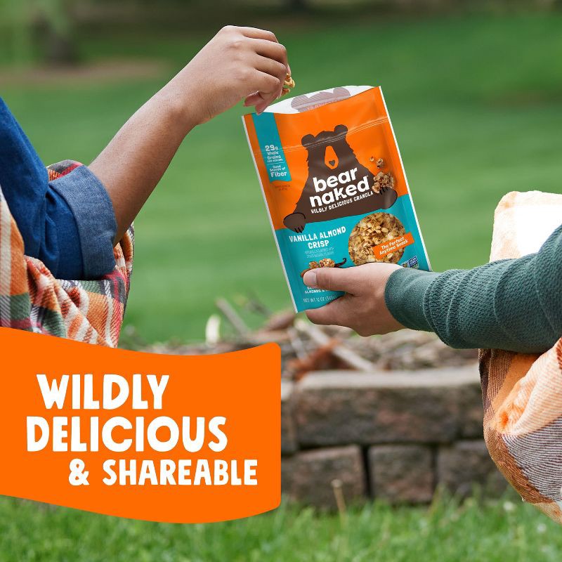 slide 3 of 13, Bear Naked Vanilla Almond Crisp Granola - 12oz, 12 oz